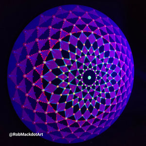 60cm Original Psychedelic Artwork 27