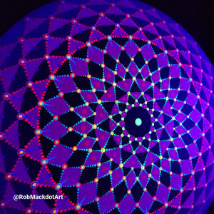 60cm Original Psychedelic Artwork 27