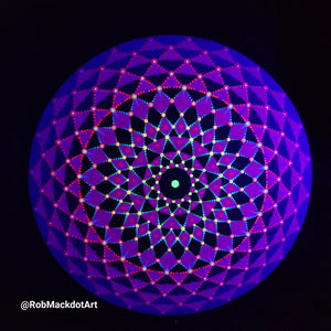 60cm Original Psychedelic Artwork 27