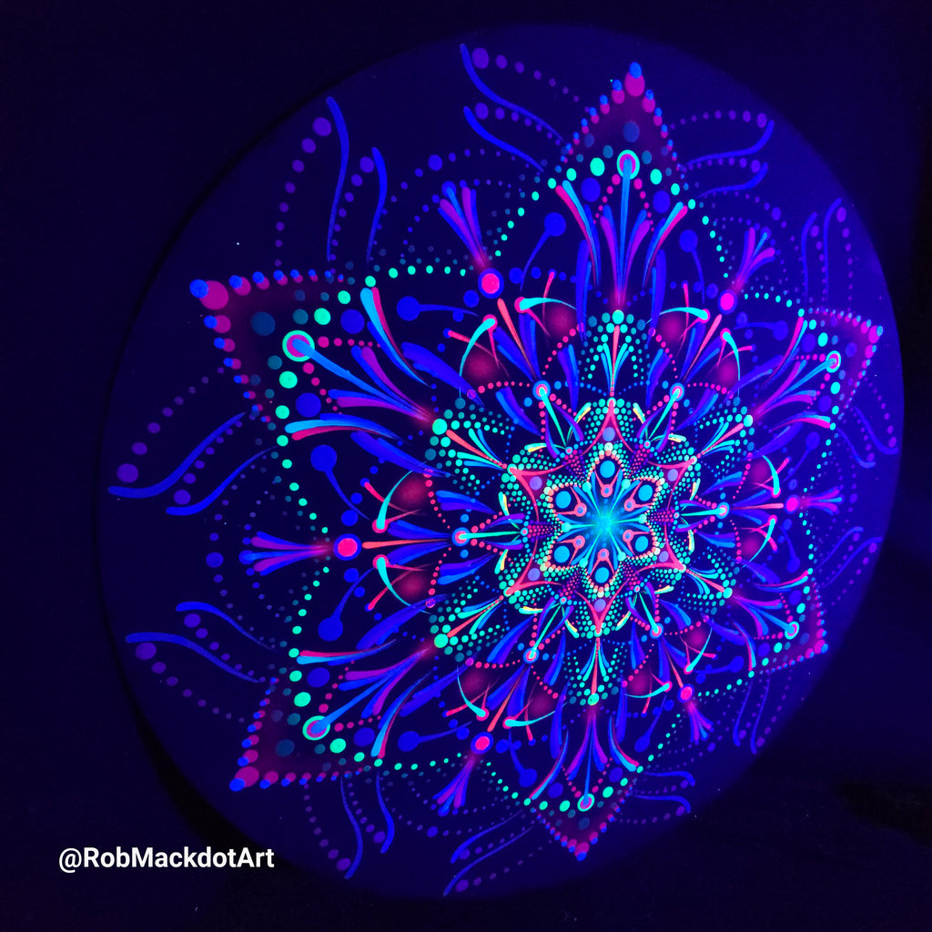 60cm Original Psychedelic Artwork 28