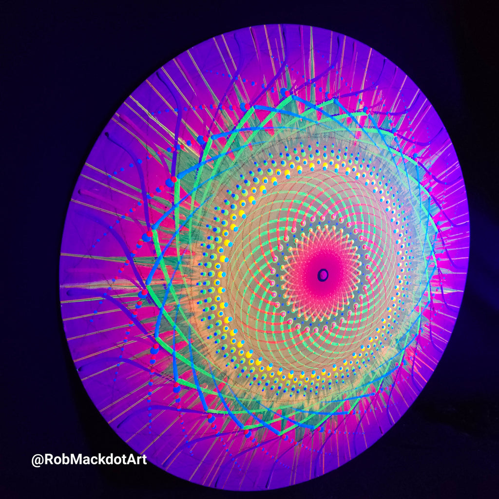60cm Original Psychedelic Artwork 29