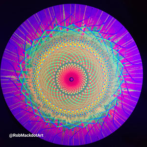 60cm Original Psychedelic Artwork 29