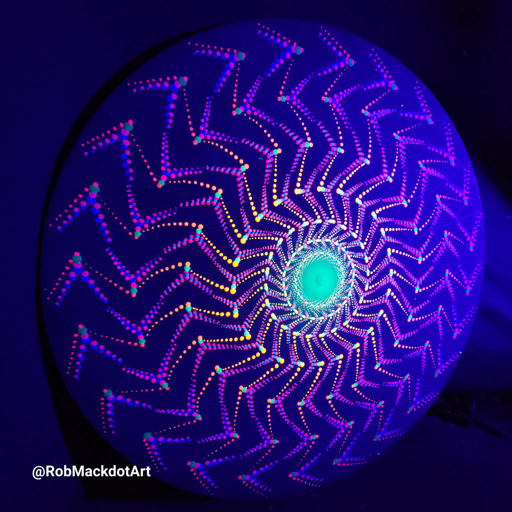 60cm Original Psychedelic Artwork 30