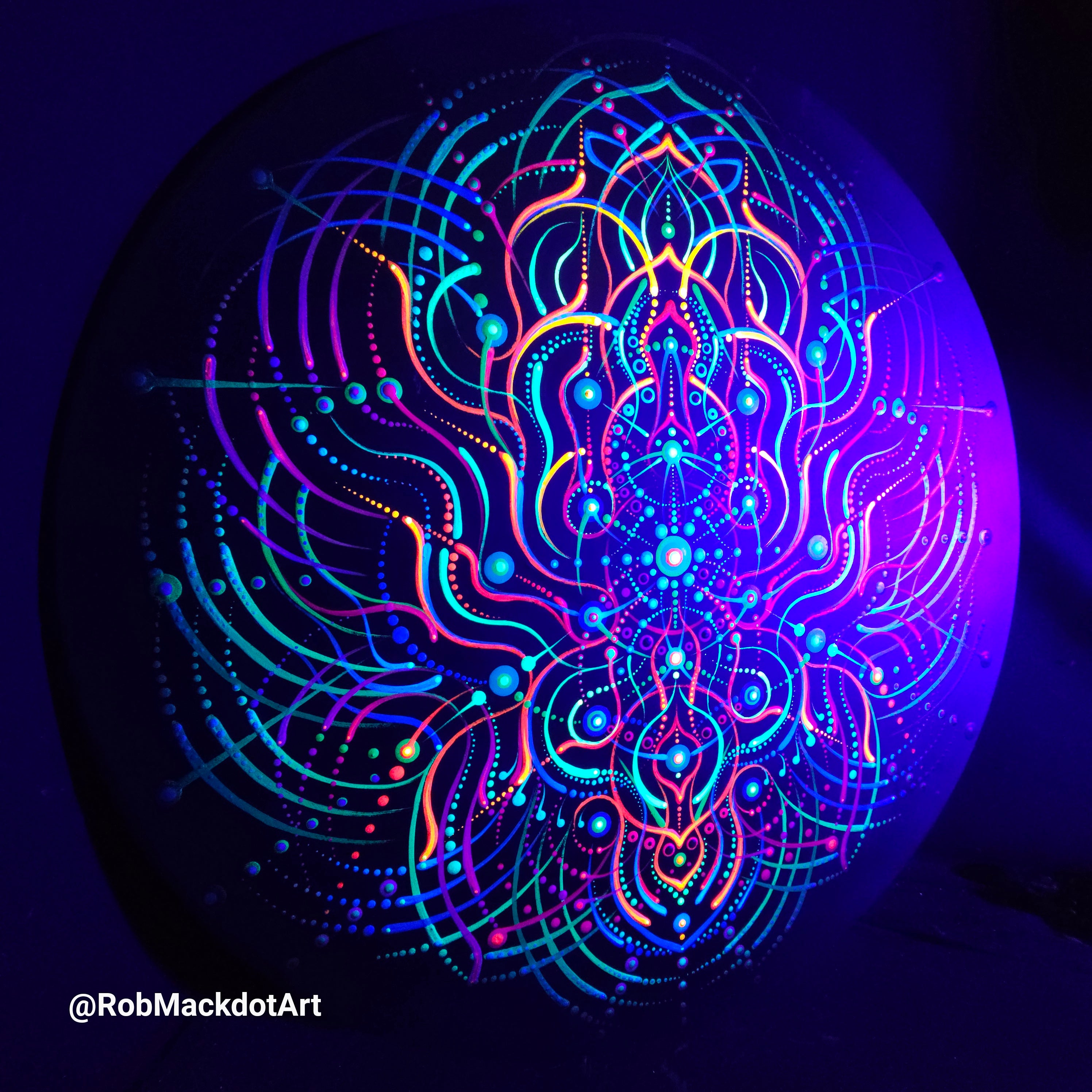 60cm Original Psychedelic Artwork 32