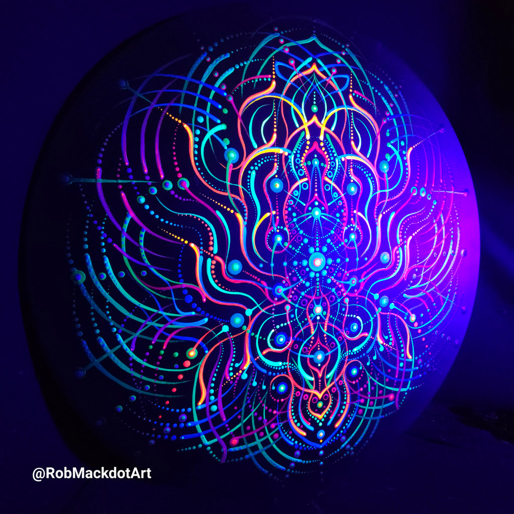 60cm Original Psychedelic Artwork 32