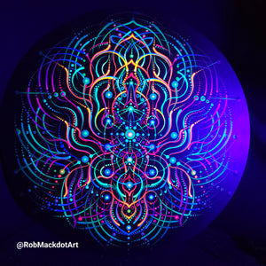 60cm Original Psychedelic Artwork 32