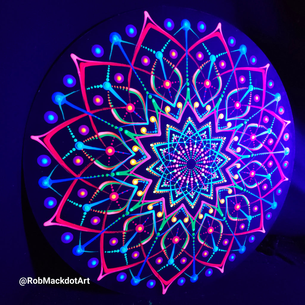 60cm Original Psychedelic Artwork 31