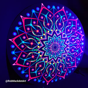 60cm Original Psychedelic Artwork 31