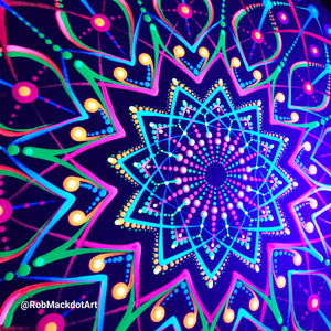 60cm Original Psychedelic Artwork 31