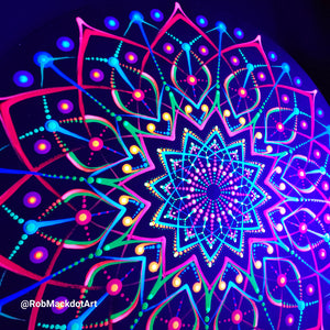60cm Original Psychedelic Artwork 31