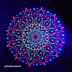 60cm Original Psychedelic Artwork 31