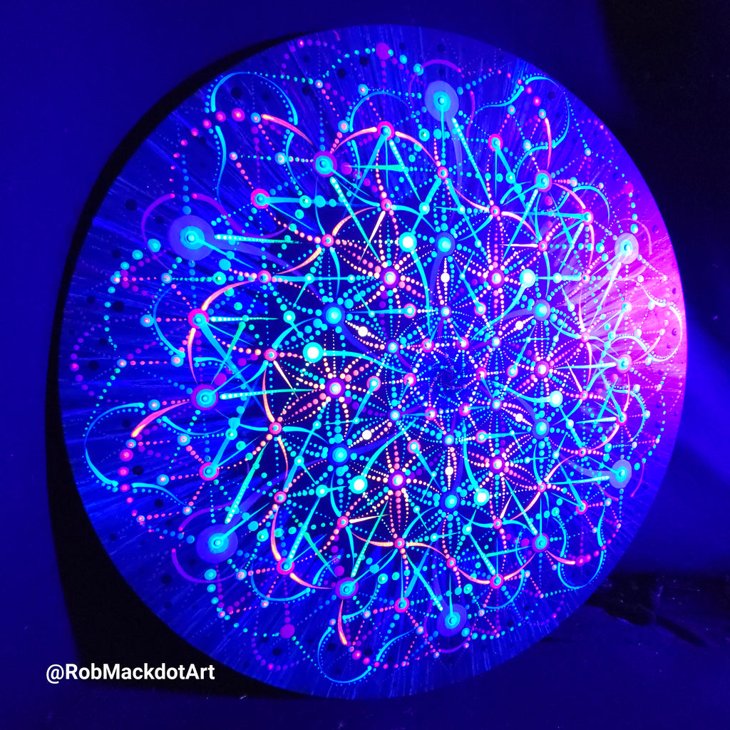 60cm Original Psychedelic Artwork 34