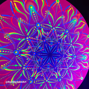 60cm Original Psychedelic Artwork 35
