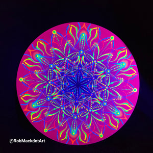 60cm Original Psychedelic Artwork 35