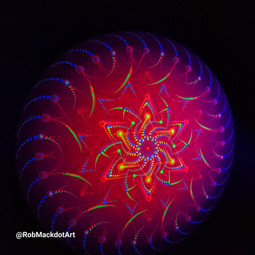 60cm Original Psychedelic Artwork 36