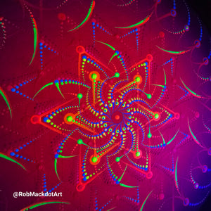 60cm Original Psychedelic Artwork 36