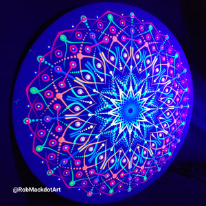 60cm Original Psychedelic Artwork 37