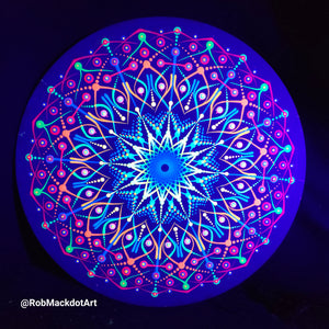 60cm Original Psychedelic Artwork 37