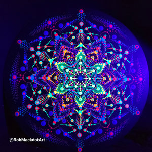 60cm Original Psychedelic Artwork 39