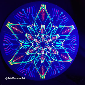 60cm Original Psychedelic Artwork 40