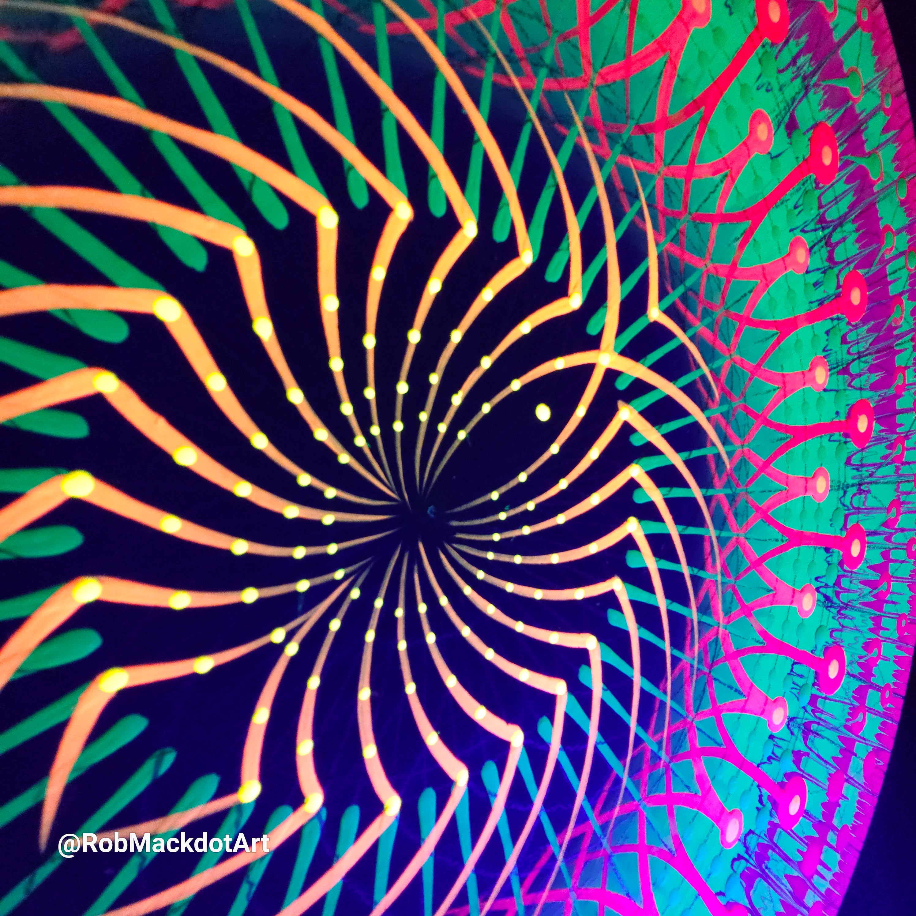 60cm Original Psychedelic Artwork 41