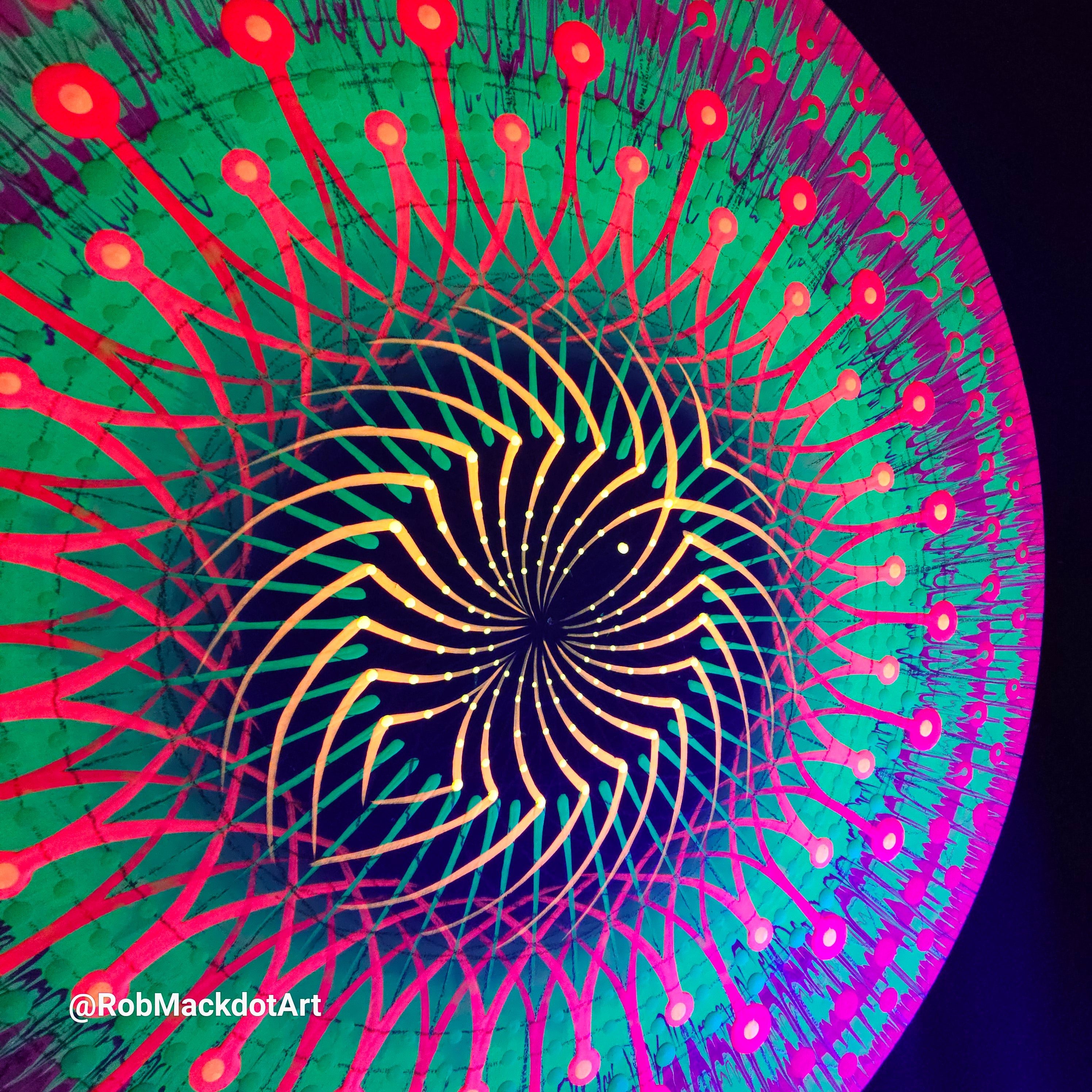 60cm Original Psychedelic Artwork 41