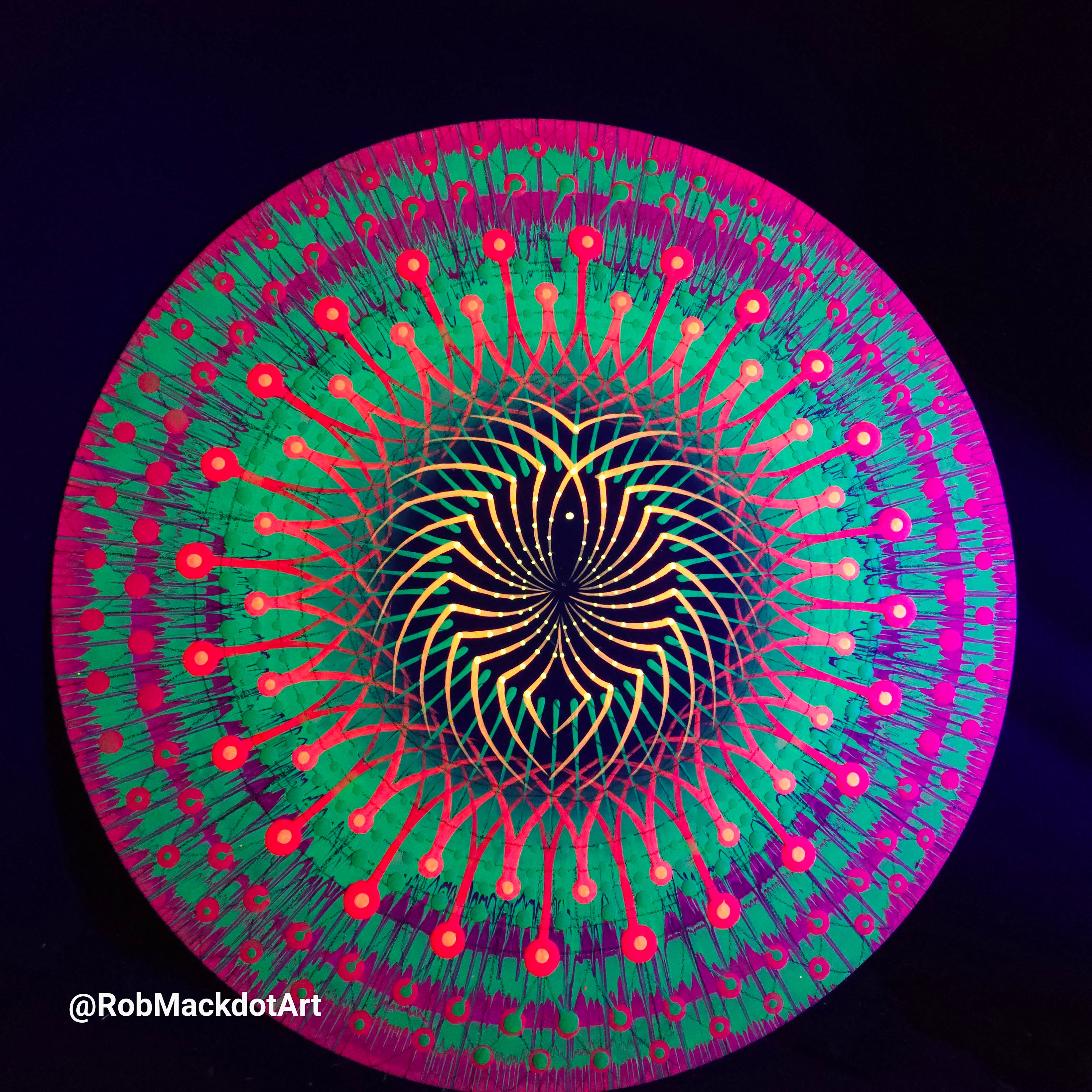 60cm Original Psychedelic Artwork 41