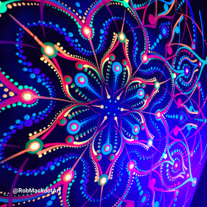 60cm Original Psychedelic Artwork 42