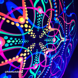 60cm Original Psychedelic Artwork 43