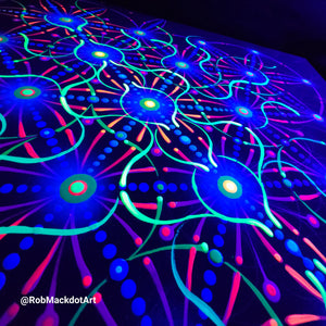 60cm Original Psychedelic Artwork 44