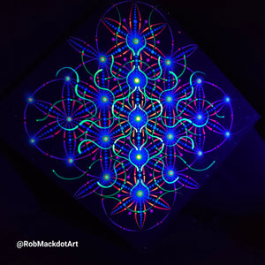 60cm Original Psychedelic Artwork 44