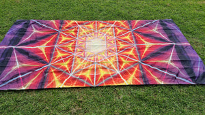 3 metre Merkaba Mine Psychedelic Art Tapestry
