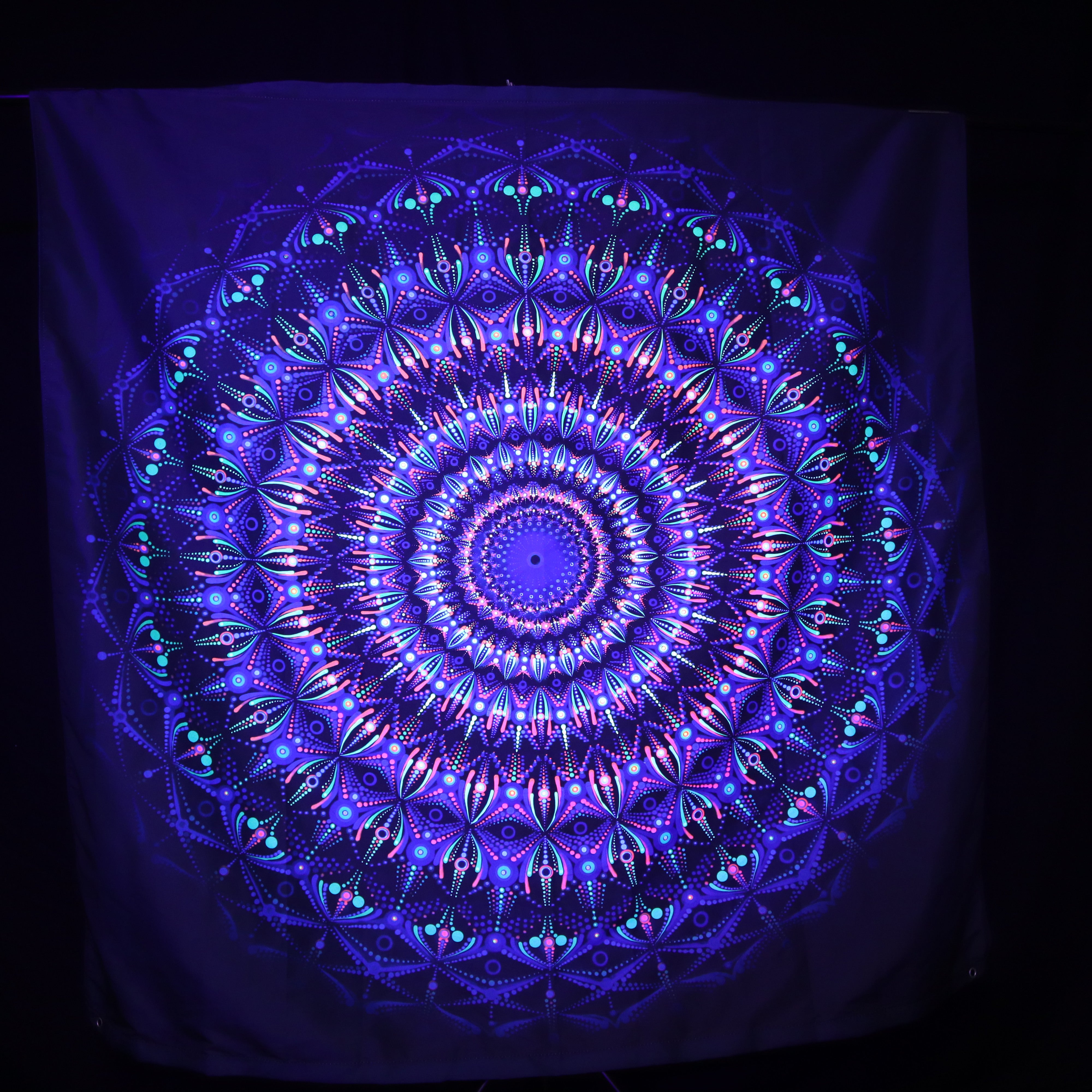 150cm Temporal Trust UV REACTIVE Tapestry
