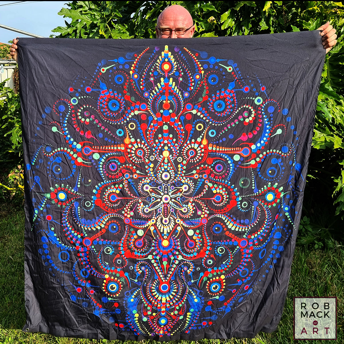 NEW Extra Vibrant ALIEN AIRSTRIP 1.5m Tapestry