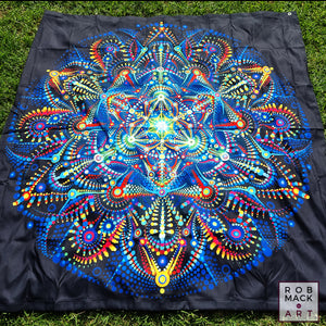 NEW Extra Vibrant MERKABA MAGIC 1.5m Tapestry